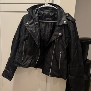 CoffeeShop Black Leather Jacket